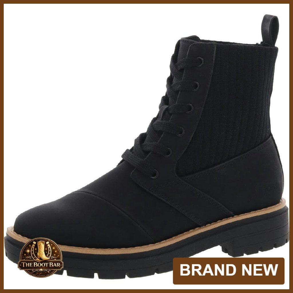 Women's Ankle Boots Pu Leather Lace-Up Comfort Ortholite Insole